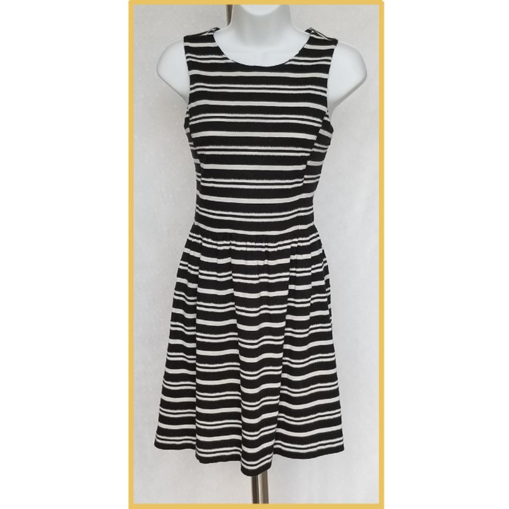 J. Crew Factory Pleated Ponte Dress